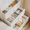SoBuy KSB04-W Armadio 2 Ante Battenti con 3 Cassetti (immagine 9/12)
