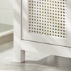 SoBuy Ντουλάπι μπάνιου με ντουλάπι συρτάρι μπάνιο μπάνιο με πόρτα για να κάνει εδάφη μπάνιο συρτάρι σε BZR36-W