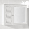 SoBuy Ντουλάπι τοίχου μπάνιου ή ντουλάπι κουζίνας μπάνιο μπάνιο μπάνιο σπίτι κουζίνα mobilletto μπάνιο τοίχο λευκό bzr55-w