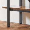 SoBuy Πίνακας κονσόλας εισόδου στενό τραπέζι καφέ διακοσμητικό τραπέζι καφέ 110x25x86cm fsb67-paid