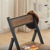 SoBuy Πτυσσόμενο καρέκλα καρέκλα ύψος 33cm vintage στυλ 46x48x80 cm fst88-pf