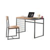SoBuy Γραφεία για πίνακα γραφείου υπολογιστή Τραπέζι γραφείου γραφείου εργασίας με καρέκλα 115x52x75cm, FWT60-N