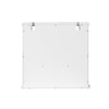SoBuy Μαύρα λευκά γωνιακά πιάτα αποστράγγιση από τοίχο ή από αεροπλάνο P55*P24*A51 cm KCR04-W