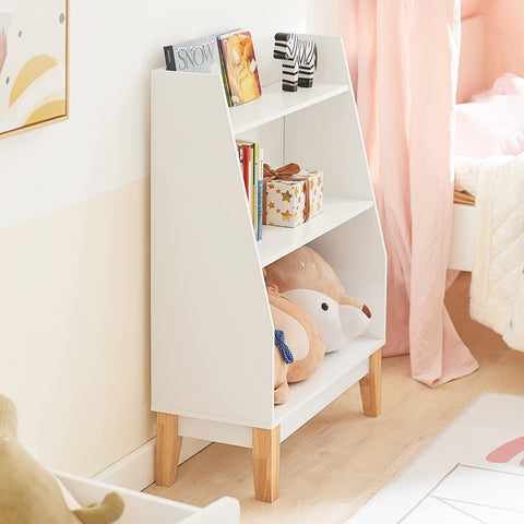 SoBuy Bookshop Montessorian για παιδιά κρατούν το Keephopper Wallbones για παιδιά με 3 Mooms 60x25x80cm KMB47-W