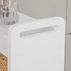 SoBuy Μπάνιο εξοικονόμηση ντουλαπιού κέρδος εξοικονόμηση λευκό μπάνιο NSR01-W